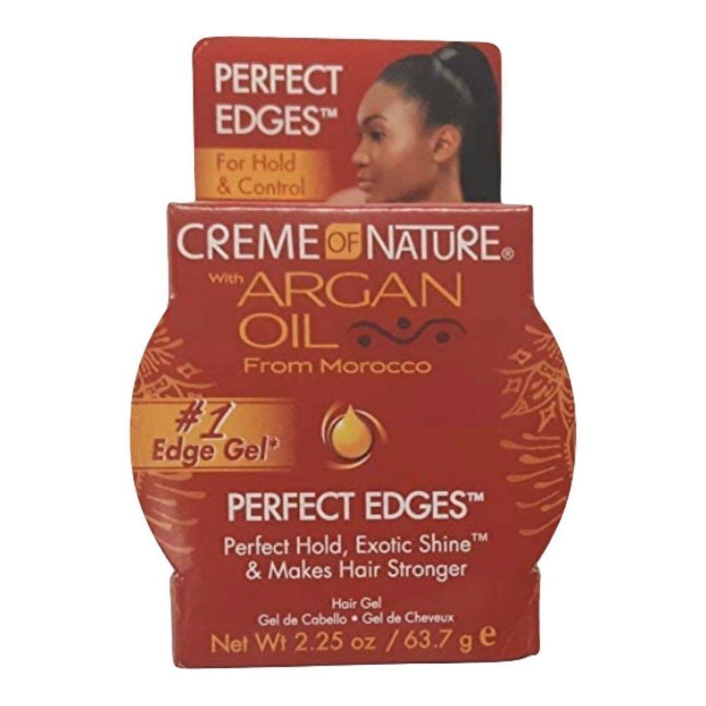 Creme of Nature Argan Oil Perfect Edges Edge Control Hair Gel 2.25 fl oz